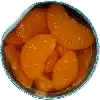 canettes de mandarines, égouttées