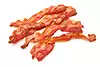 bacon cuit et émietté