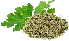 flocons de persil séché