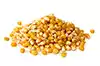 grains de maïs soufflé non coupés