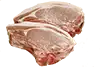 côtelettes de porc désossées coupées au centre (environ 1/2 pouce d'épaisseur)