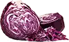 chou rouge râpé