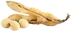 fèves de soja cuites, rincées, égouttées et écrasées