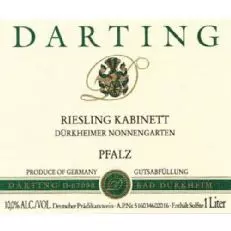 Dard de Weingut Durkheimer Nonnengarten Riesling Kabinett (1 Litre)