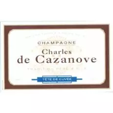 Charles de Cazanove Tête de Cuvée Brut