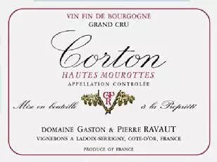 Domaine Ravaut : Vin Grand Cru Hautes Mourottes Pinot Noir