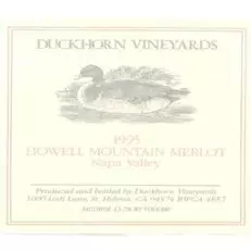 Merlot de la Vallée de Duckhorn Napa