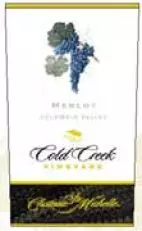 Château Ste. Vignoble Michelle Cold Creek Merlot