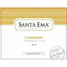 Santa Ema Chardonnay Reserva est un vin de couleur jaune doré vif qui provient de la vallée de Leyda. Un bouquet de fruits tropicaux mûrs se dégage, comme les bananes et les fruits de la passion avec des touches de miel et de vanille. En bouche, c'est un vin d'un bon équilibre et d'une acidité agréable.Idéal pour accompagner les poissons gras et les sauces, les fruits de mer et le crabe grillé. Idéal également pour les viandes blanches et les fromages affinés.