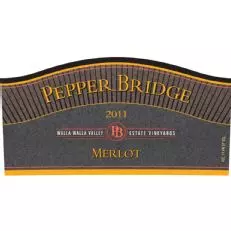 Domaine viticole Pepper Bridge Merlot