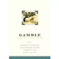 Gamble Family Vineyards Sauvignon Blanc de Gamble Vineyard