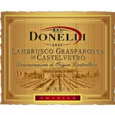 Donelli Lambrusco Grasparossa à Castelvetro Amabile, Italie