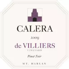Pinot Noir du Vignoble Calera de Villiers