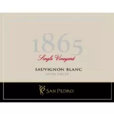 1865 Sauvignon Blanc à Un Seul Vignoble