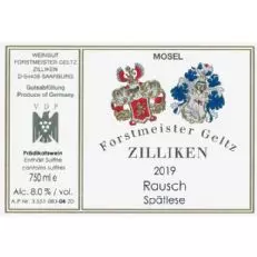 Riesling Épicé Zilliken Rausch