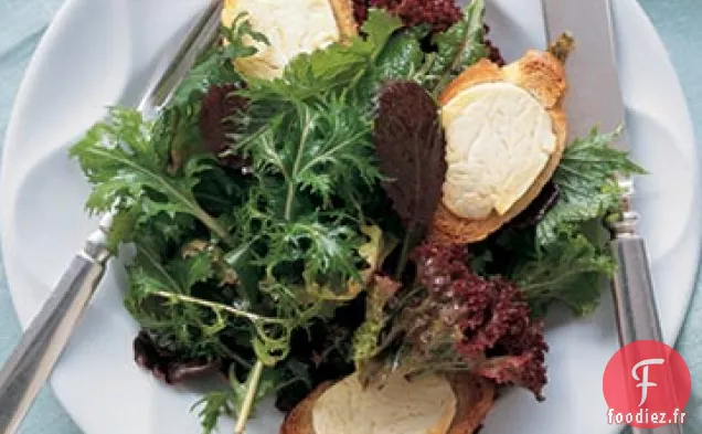 Salade de Fromage de Chèvre Chaud