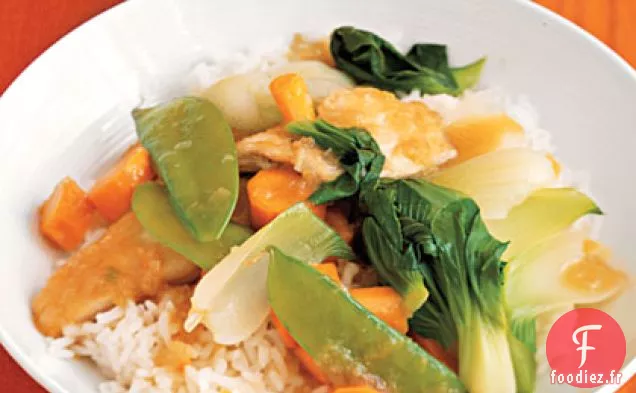 Poulet Cantonais aux Légumes