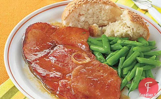 Steak de Jambon Glacé à l'Érable