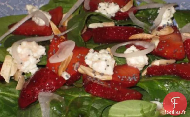 Salade d'Épinards et de Fraises de Sharon