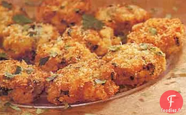 Gâteaux aux Pétoncles au Curry