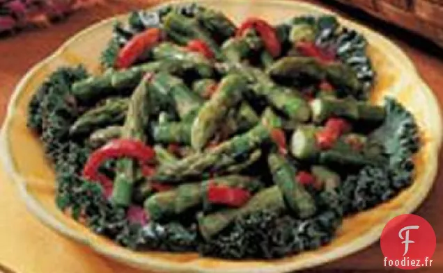 Salade de Vinaigrette aux Asperges