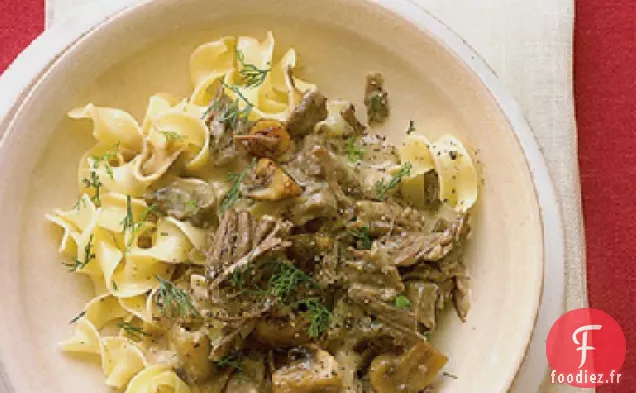 Boeuf Stroganoff