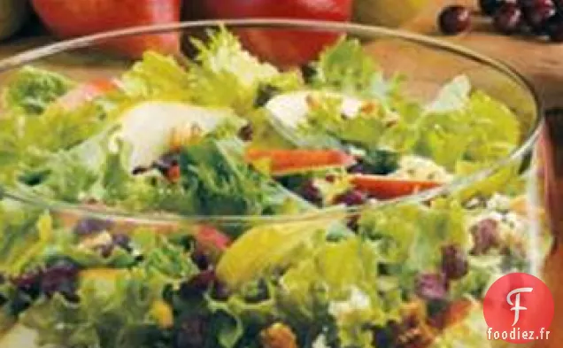 Salade de Poire aux Canneberges