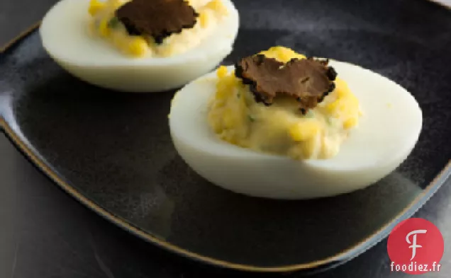 Recette d'Oeufs Farcis Truffés