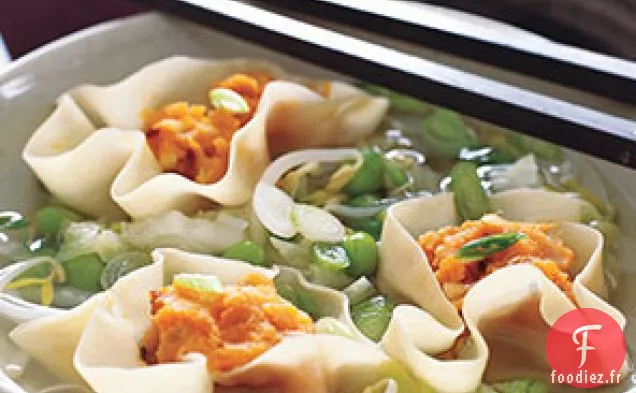 Soupe Miso Aux Boulettes De Patates Douces