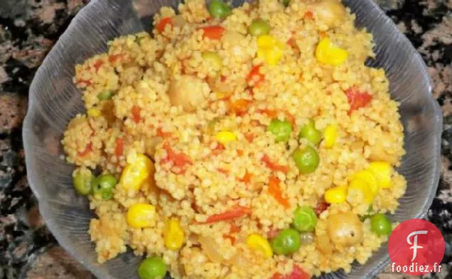Couscous Au Curry Et Pois Chiches