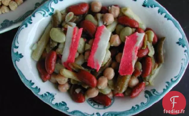 Salade de Cinq Haricots Chauds