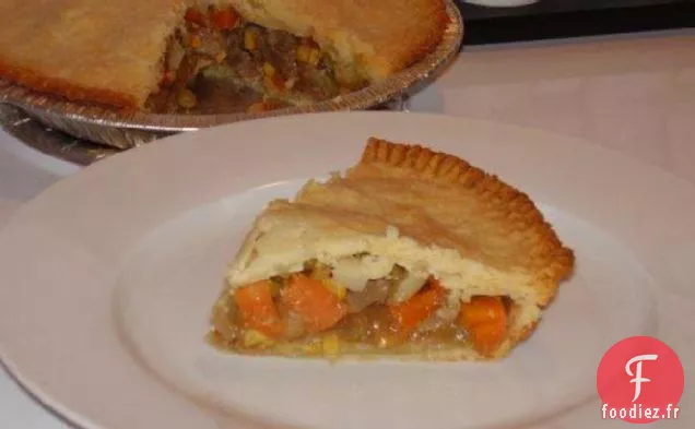 Tarte à la Viande Et aux Légumes