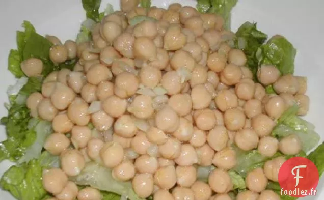 Salade de Pois Chiches Très Savoureuse