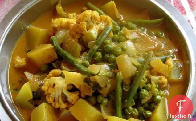 Légumes Au Curry Rapides