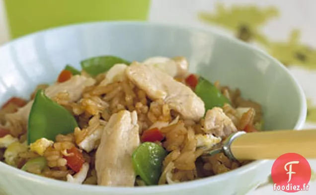 Riz Frit au Poulet