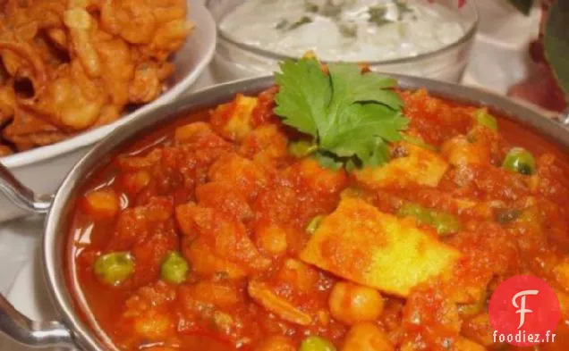 Curry de Poulet et Légumes de Rezika