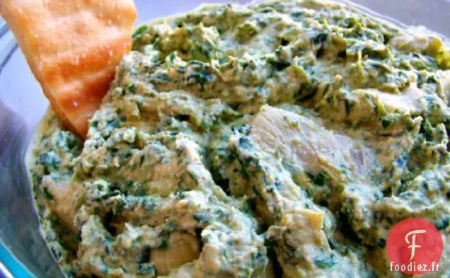 Houmous Épinards-Artichauts