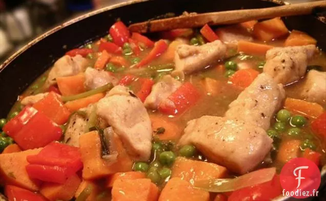 Pâtes au Poulet et au Chorizo