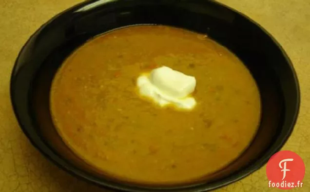 Soupe Exotique aux Pois Cassés du Nil