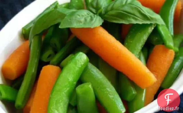 Carottes Aux Petits Pois Sucrés