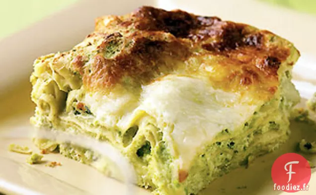 Lasagne aux Pois Sucrés et aux Artichauts