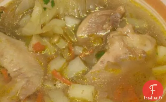 Aguado De Gallina ou Soupe de Riz au Poulet