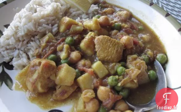 Soupe de Pois Cassés Aux Oignons Caramélisés et Graines de Cumin