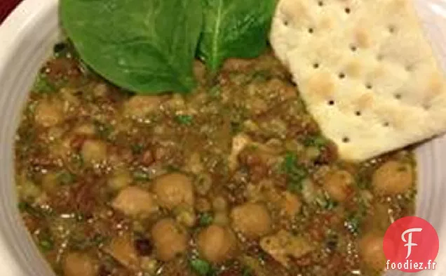 Soupe de Poulet Italienne Autocuiseur