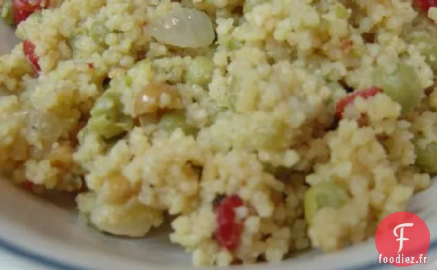 Couscous Marocain Aux Arachides Et Petits Pois