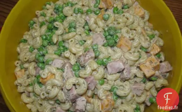 Salade de Pâtes - Pois, Jambon et Fromage
