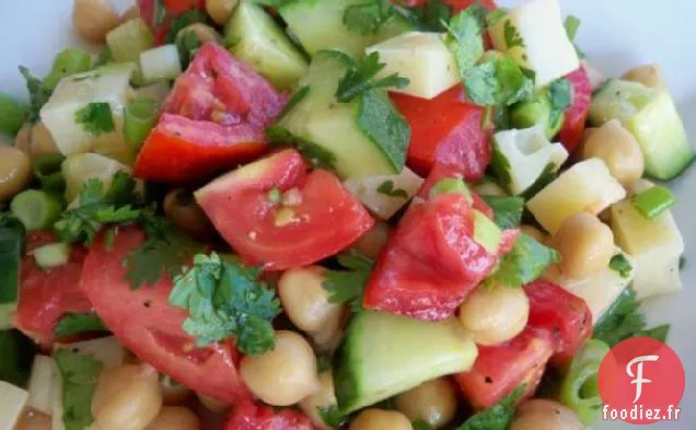 Salade de Pois Chiches aux Tomates