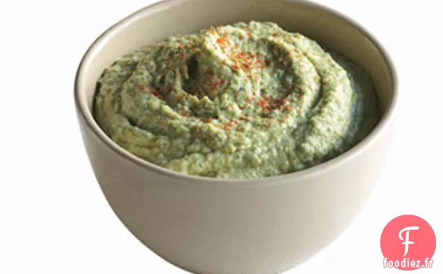 Houmous au Persil pour Crudites de Chou-fleur