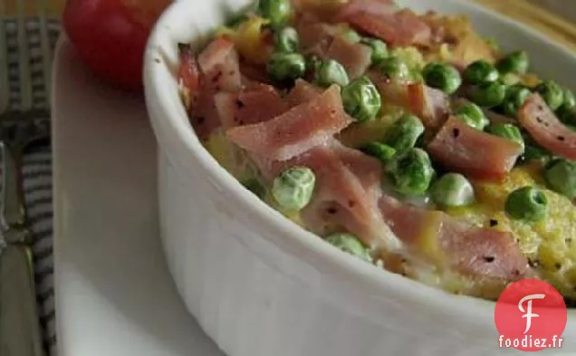 Strates de Jambon et de Fromage Faibles en Gras