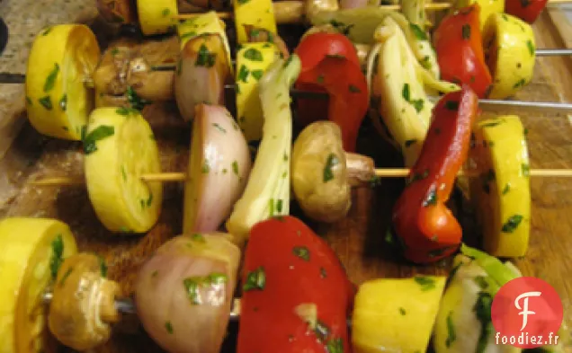 Brochettes de Légumes Thaïlandais Épicées